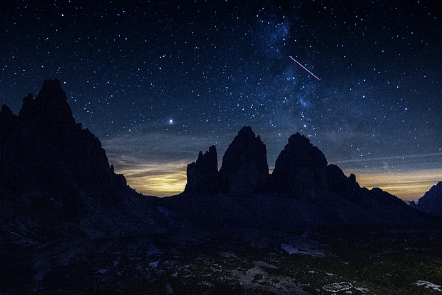 H.A.N.W.E. - with "Tre Cime at Night"