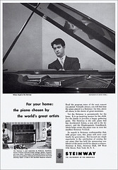 Steinway Piano Ad, c1955