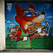 Le renard de SPAZ , un artiste Libanais .