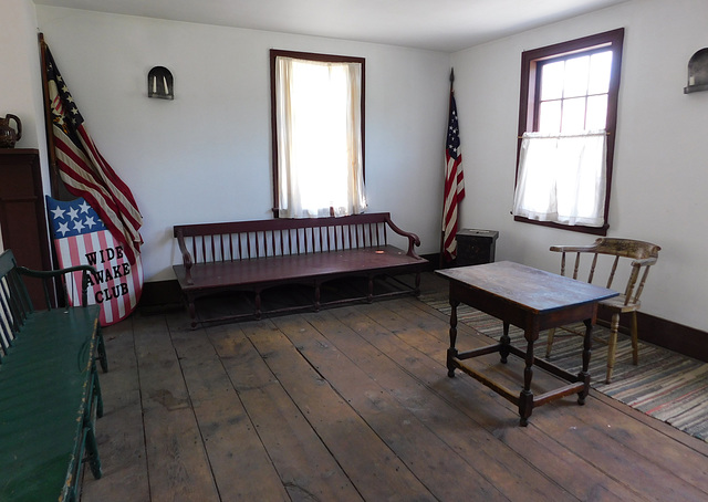 Meeting Room in the Noon Inn in Old Bethpage Village, August 2022