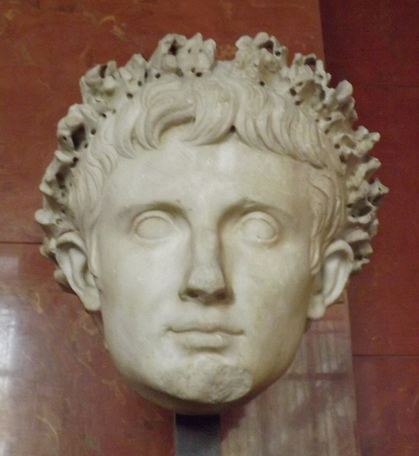 Head of the Emperor Augustus from Cerveteri in the Louvre, June 2013