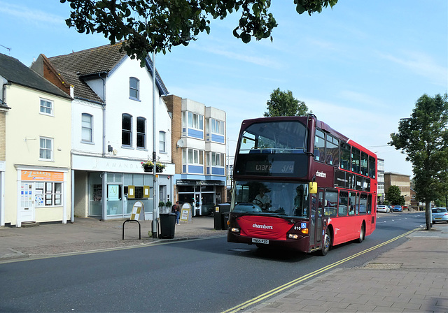 Konectbus/Chambers 810 (YN55 PZO) in Bury St. Edmunds - 24 Jun 2021 (P1080837)