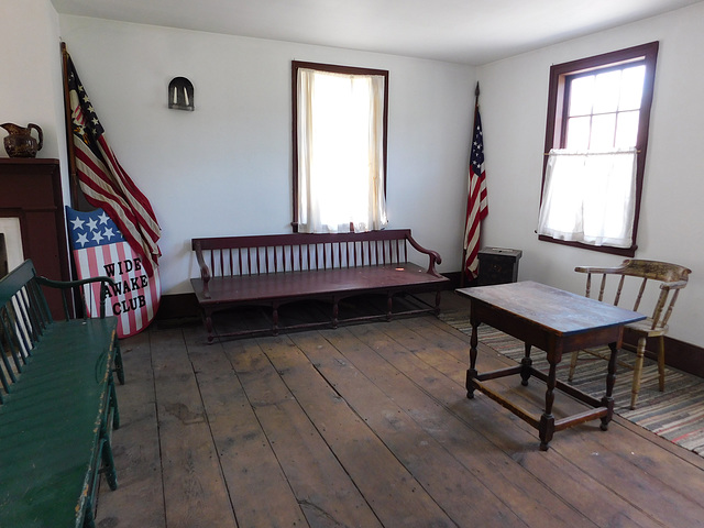 Meeting Room in the Noon Inn in Old Bethpage Village, August 2022