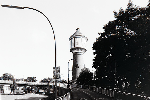 Radweg am Wasserturm - HFF