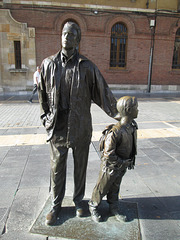 Father and Son, by Jesus Trapote (1997). Father and Son, by Jesus Trapote (1997).