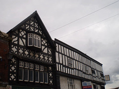 Elizabethan façade.