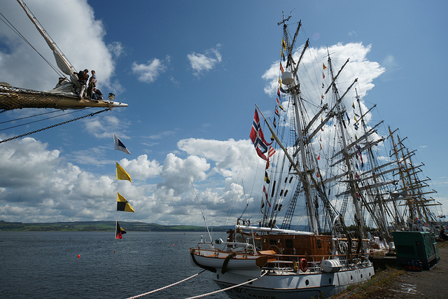 Tall Ships At Greenock