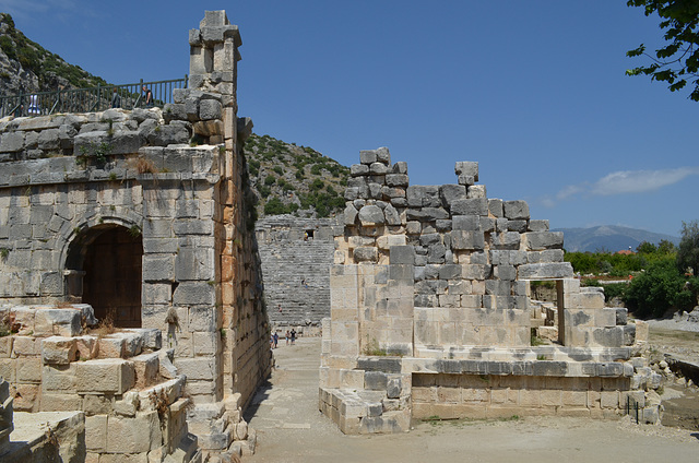 Demre, Passage to Roman Theatre of Myra