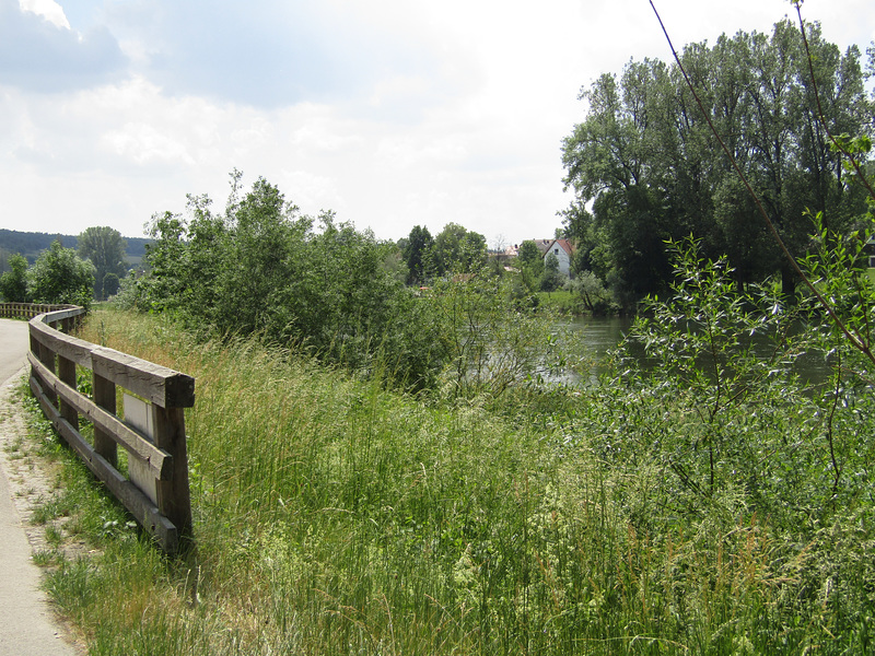 Weg zum Kloster Weltenburg