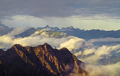 Blick zum Hochvogel