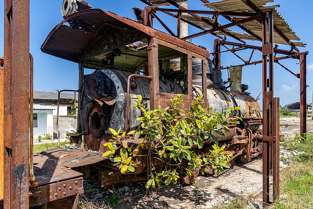 Baldwin #1256 at sugar mill "Frank País"