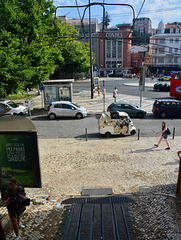 Lisbon 2018 – View from the ascensor da Glória at Restauradores