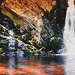 Red pool falls