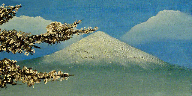 Mount Fuji In Springtime