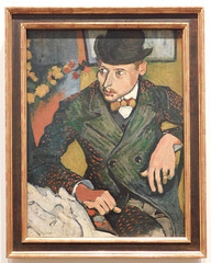 Lucien Gilbert by Derain in the Metropolitan Museum of Art, January 2019