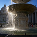 Roma. una delle due fontane.