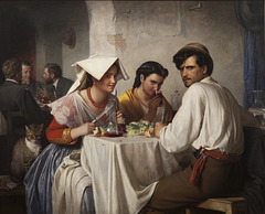 Dans une Auberge Romaine