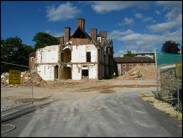 Acland Hospital demolition