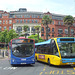 More Bus 2281 (HF12 GXD) and Yellow Buses 28 (T28 TYB) in Bournemouth - 27 Jul 2018 (DSCF3710)