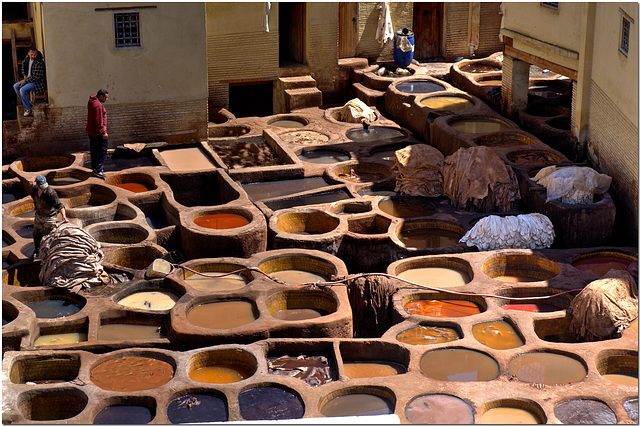 The Tanneries, Fez