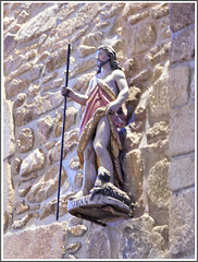 (statue de saint jean à l'église saint jean de saint Maden (22)