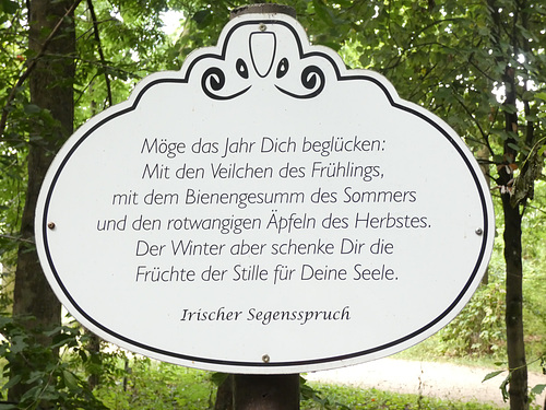 Irischer Segenssspruch