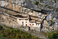 Felsenkirche Eremo San Colombano bei Rovereto