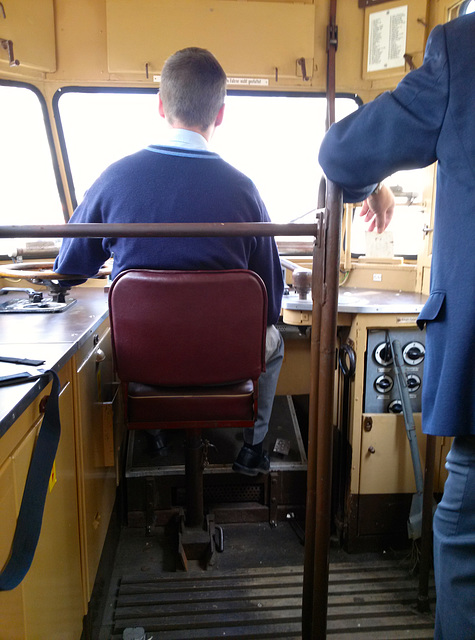 Leipzig 2015 – Straßenbahnmuseum – Tram driver