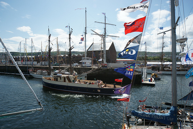 Tall Ships At Greenock