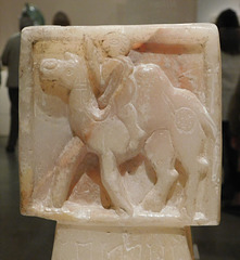 Detail of an Incense Burner with a Man Riding a Camel in the Metropolitan Museum of Art, March 2019