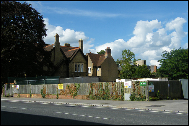 old house demolished