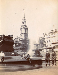 Preparations for Edward VII's Coronation, St Martin in the Fields Church, Trafalgar Square, Westminster, London