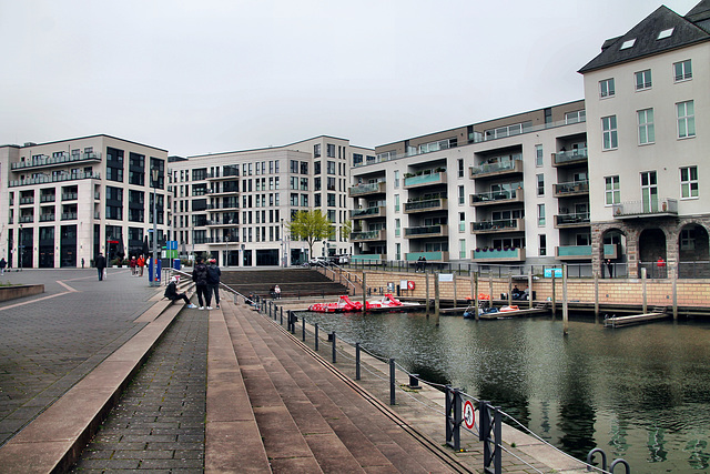 Ruhrpromenade am Stadthafen (Mülheim an der Ruhr) / 30.03.2024