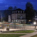 BESANCON: Vue depuis l'entrée de la gare viotte. 01