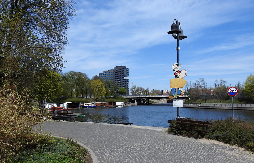 Wohnen am und auf dem Wasser in Bydgoszcz/Bromberg