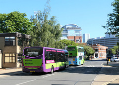Ipswich Buses 96 (YJ12 GWN) and 62 (PJ54 YZV) - 21 Jun 2019  (P1020593)