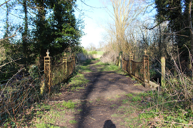 Bridge in Cockfield Hall Park, Yoxford