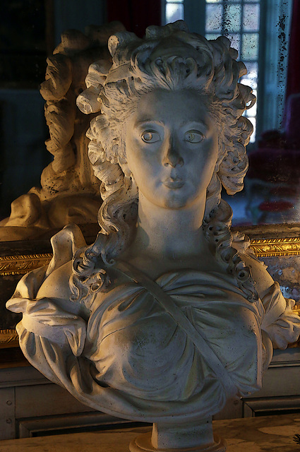 Dans le salon de compagnie du château de Talcy Dans le salon de compagnie du château de Talcy