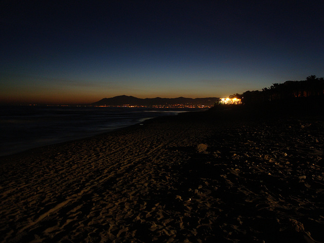 Marbella bei Nacht