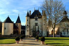 L'entrée du château de Chamerolles