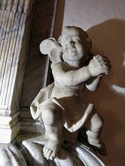 belchamp walter church, essex, belchamp walter,essex,  c18,1720 tomb of john raymond, signed robert taylor snr.