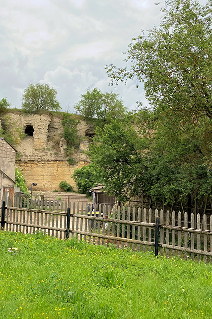 HFF vom geologischen Trias - Aufschluss