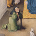 Detail of The Adoration of the Magi by Bosch in the Metropolitan Museum of Art, August 2010