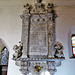 belchamp walter church, essex,  c18,1720 tomb of john raymond, signed robert taylor snr.