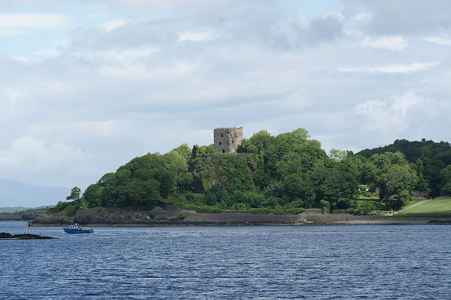 Passing Dunollie Castle