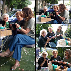 At Espaço Ulmeiro, thursday's afternoon, one can learn/practice crochet; it's also a cultural and social activity