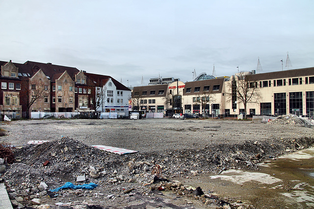 Brachfläche zwischen Westenwall und Ritterstraße (Hamm) / 16.12.2023