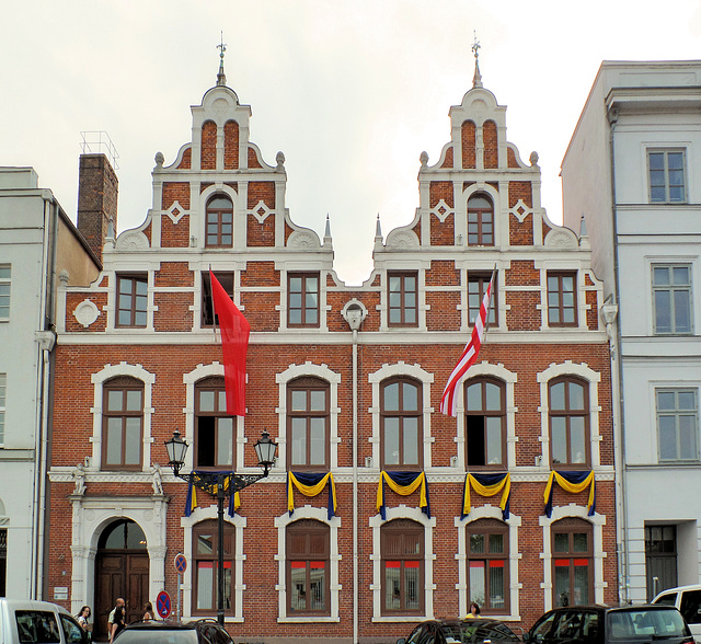 Fassaden in Wismar (2 PiP)