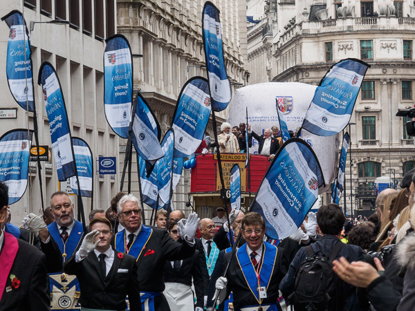 Freemasons' flags