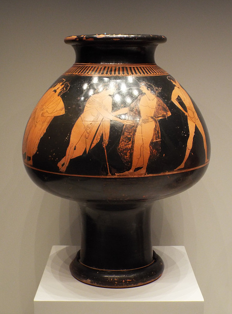 Psykter with Athletes in the Getty Villa, June 2016